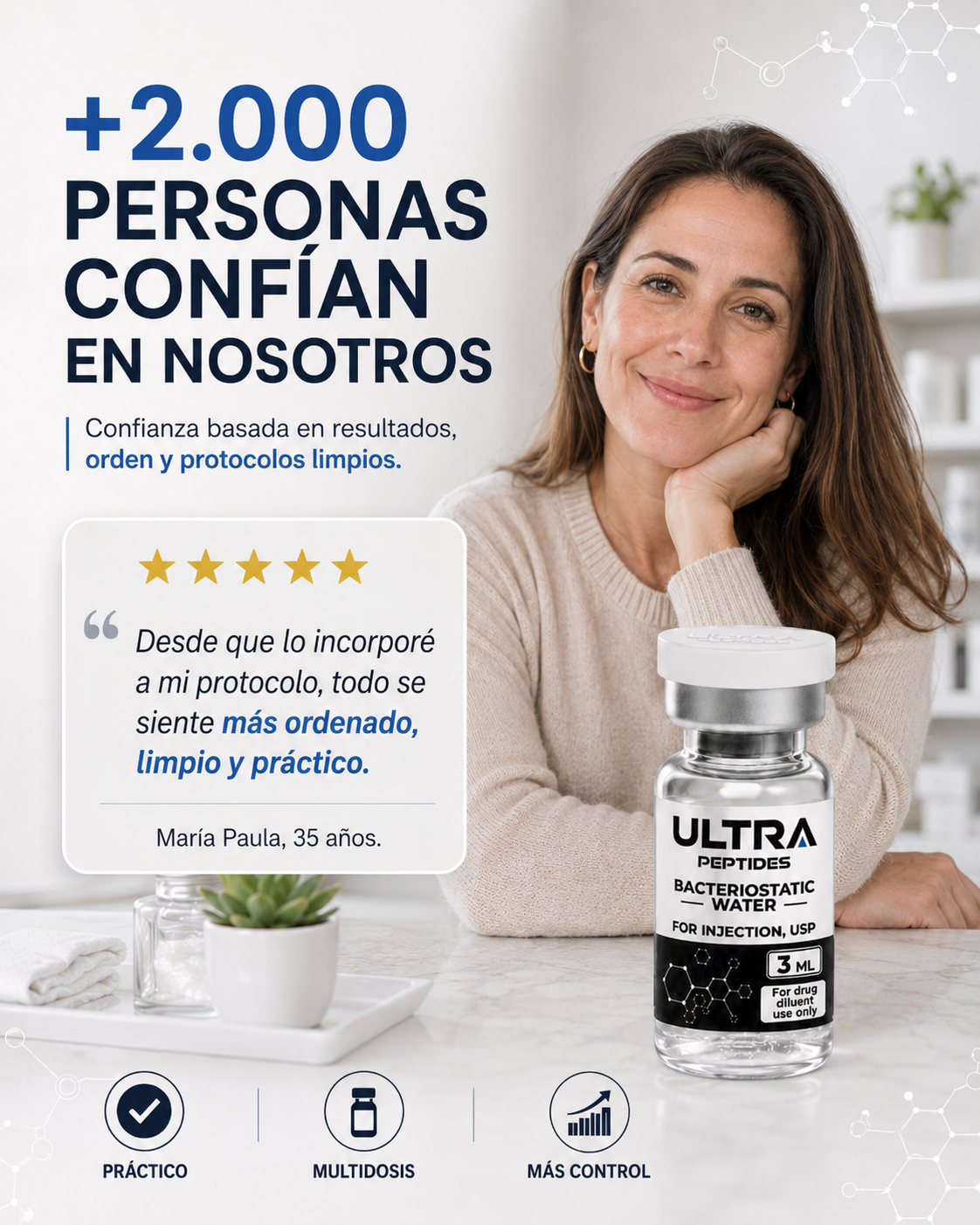 AGUA BACTERIOSTATICA