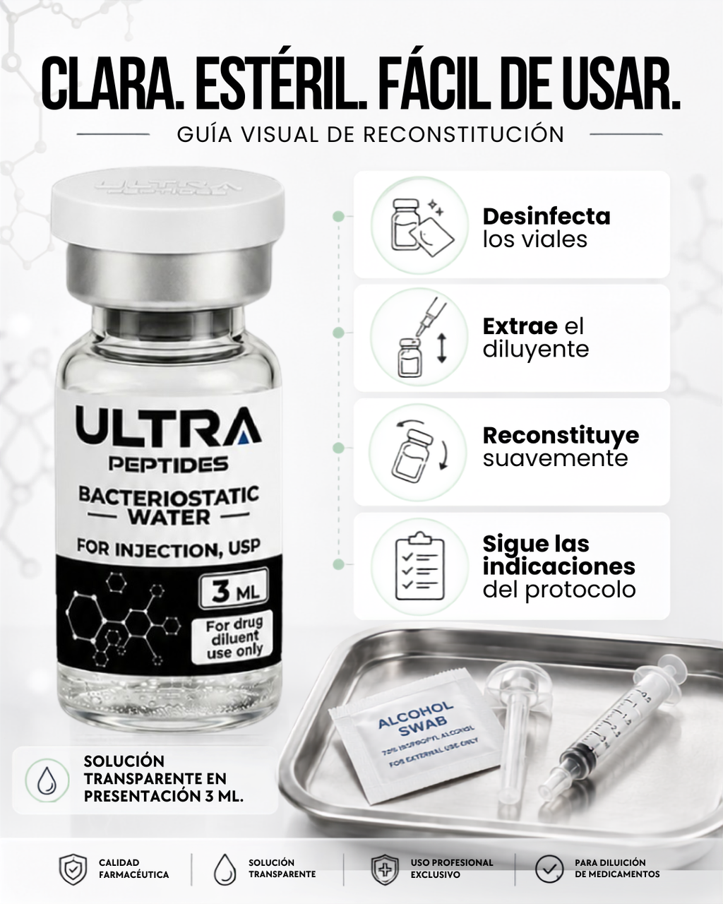 AGUA BACTERIOSTATICA
